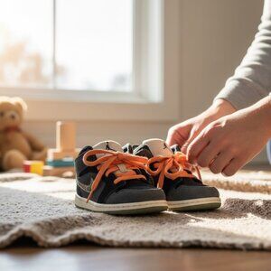 8C Nike Air Jordan 1 Mid SE Craft- Gently Used- Anthracite/Light Olive Colorway